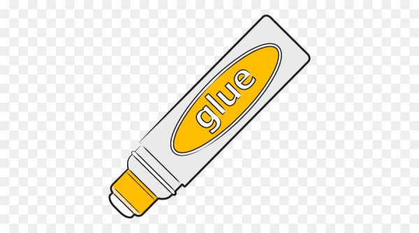 Клей карандаш рисунок на прозрачном фоне