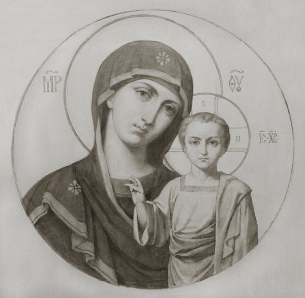 Прориси икон Богородицы