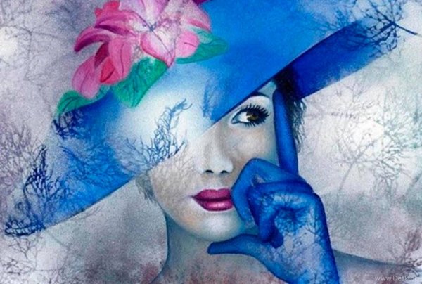 Дамская шляпа