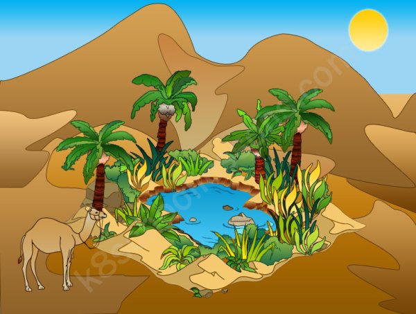 Пустыня для детей