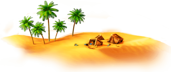 Оазис в пустыне