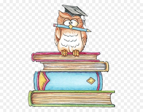 Сова с книжкой