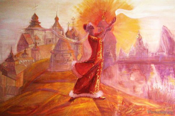 Слово о полку Игореве иллюстрации Ярославна