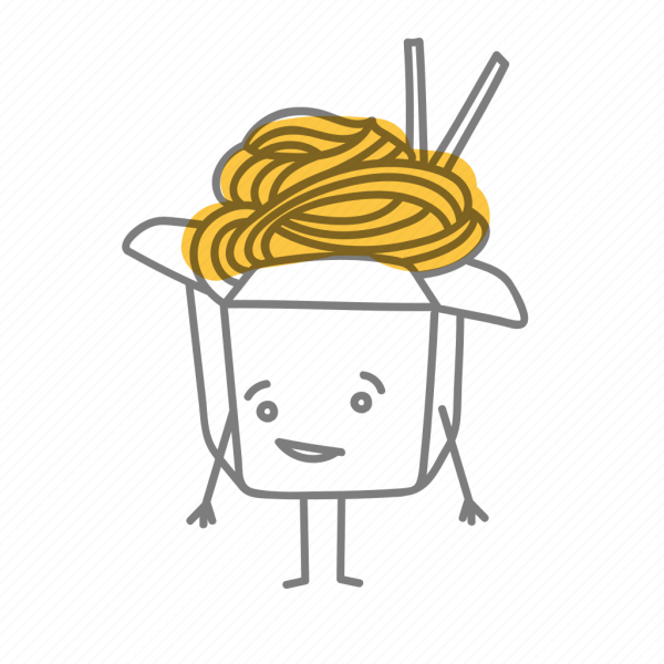 Нарисованная лапша