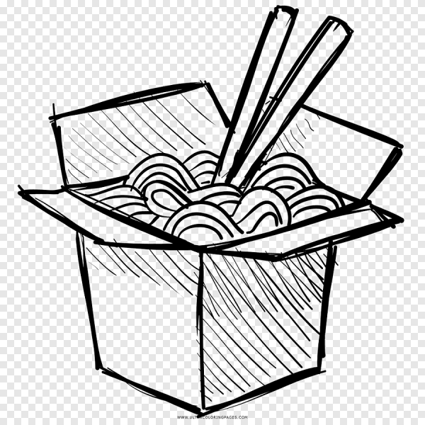 Нарисованная лапша