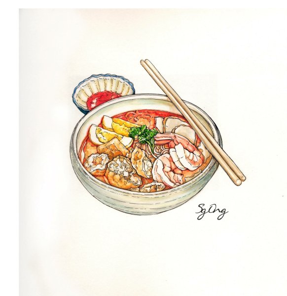 Китайская кухня иллюстрация