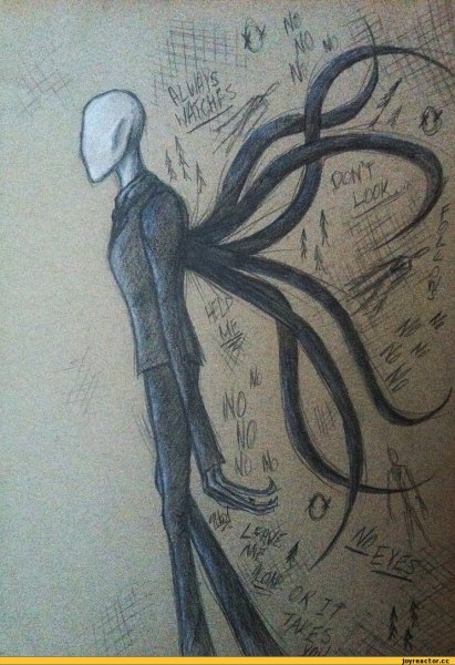 Крипипаста Слендермен в полный рост