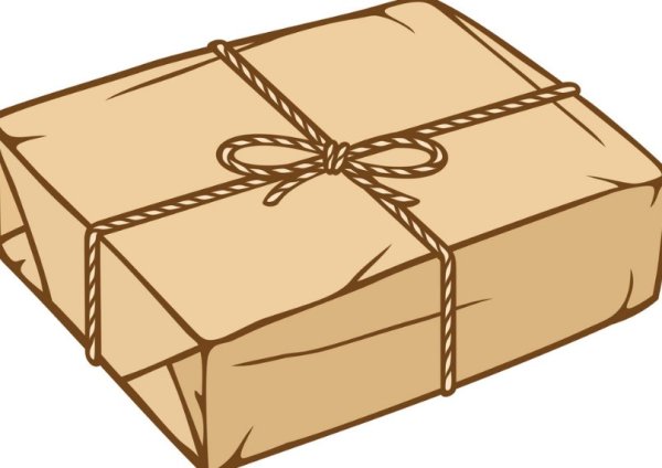 Посылка иллюстрация