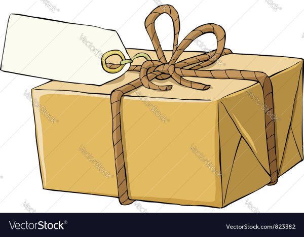 Посылка иллюстрация