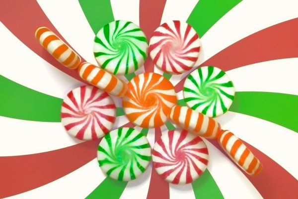 Полосатая карамель