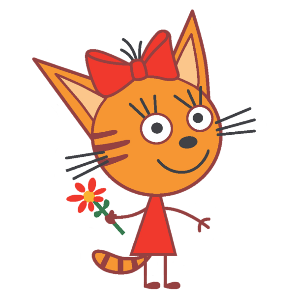 Мультик три кота Карамелька