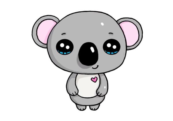 Милые коалы для срисовки