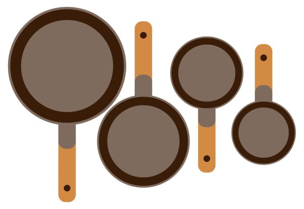 Сковорода TVS COOKPAN 28 см