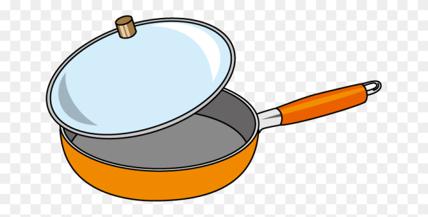 Сковородка раскраска