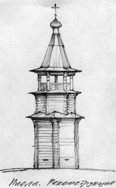 Колокольня детский рисунок