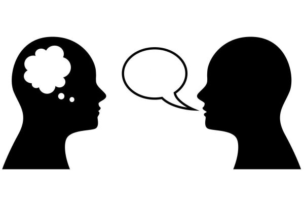 Говорящий человек