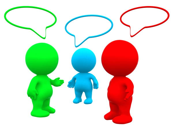 Разноцветные человечки