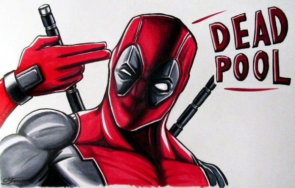 Deadpool рисунок