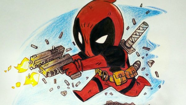 Deadpool рисунок