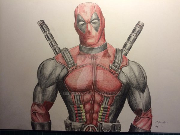Дэдпул для рисования