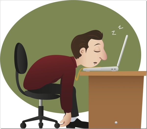 Сонливость рисунок