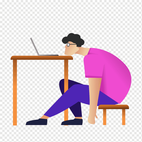 Уставший человек