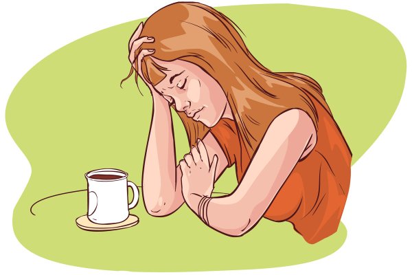 Уставший человечек