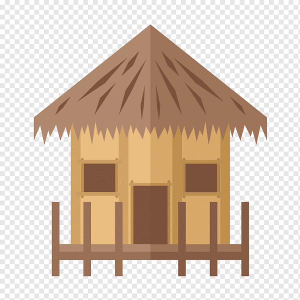 Хижина без фона