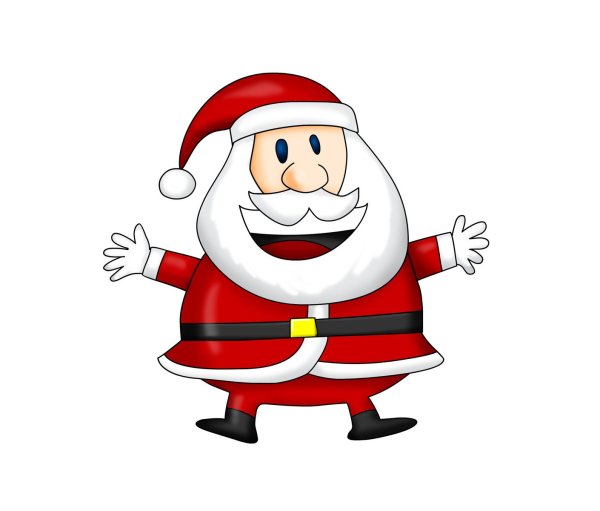 Мультяшный Санта