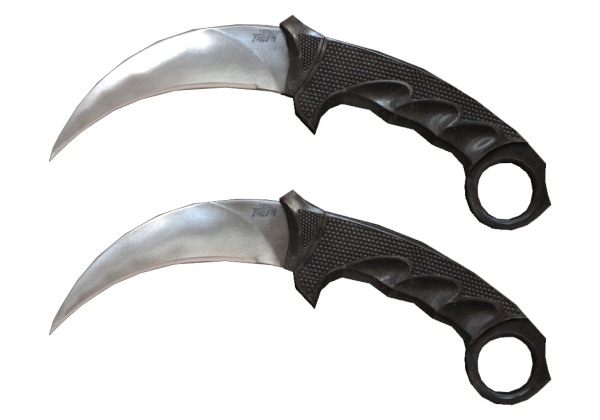 Нож керамбит вектор