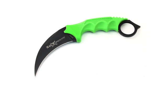 Чертёж ножа керамбит из фанеры