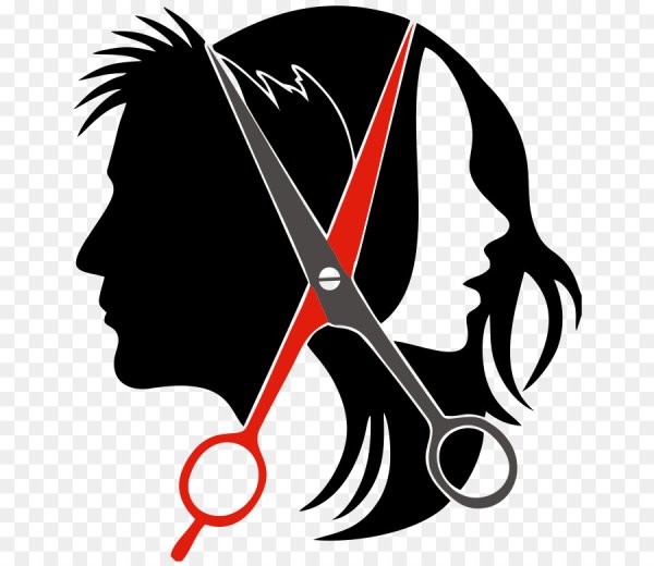 Парикмахер силуэт