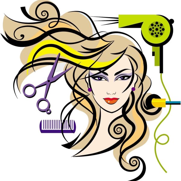 Логотип парикмахера