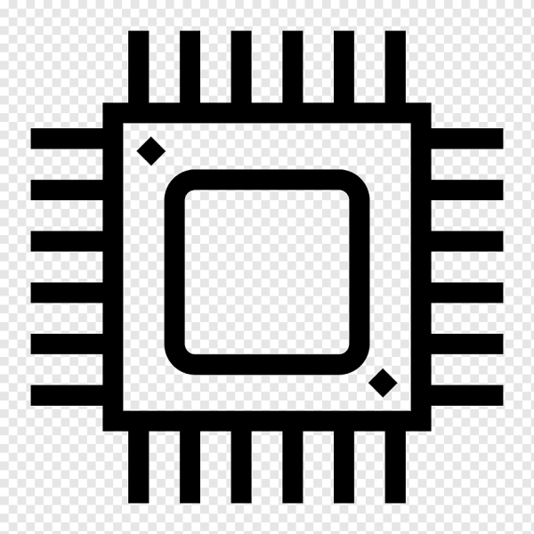 Процессор нарисованный