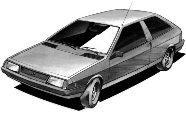 ВАЗ 2108 Blueprint