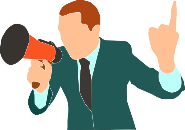 Говорящий человек