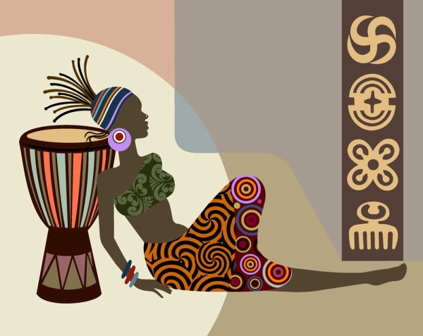 Узоры в африканском стиле