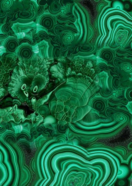 Изумрудный малахит