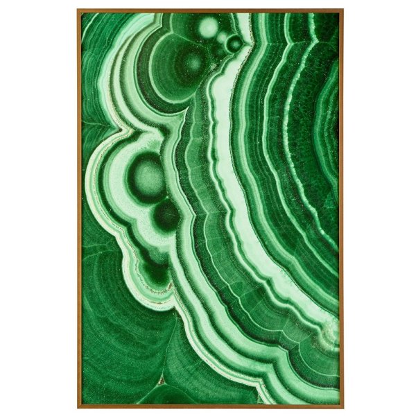 Малахит павлиний глаз камень