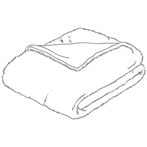 Нарисованный плед