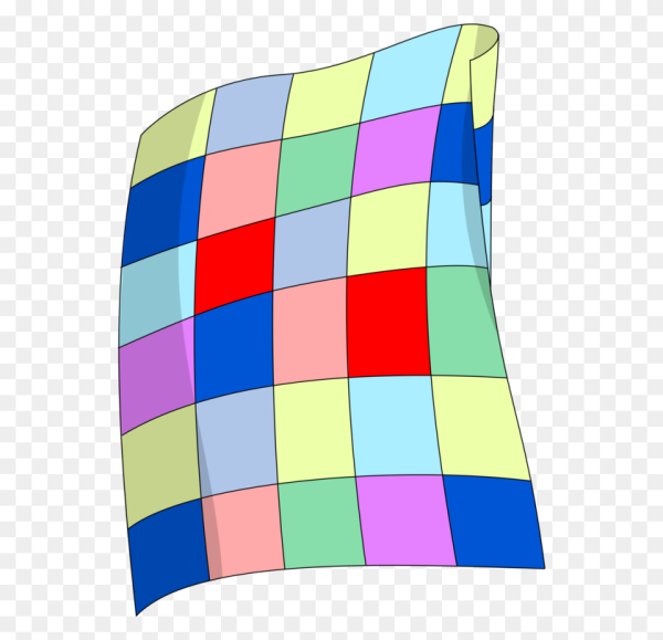 Одеяло нарисованное