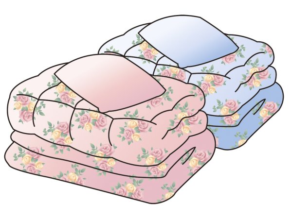 Одеяло нарисованное