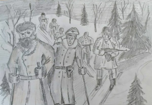 Иллюстрация оперы Иван Сусанин