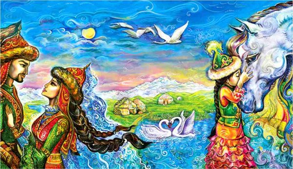 Панно в национальном стиле