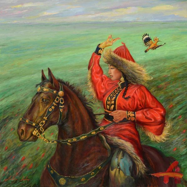 Калмыцкая принцесса Сувса