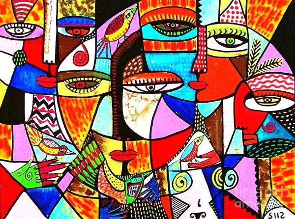 Узоры абстракция живопись