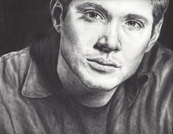 Дженсен Эклз Дин Винчестер портреты