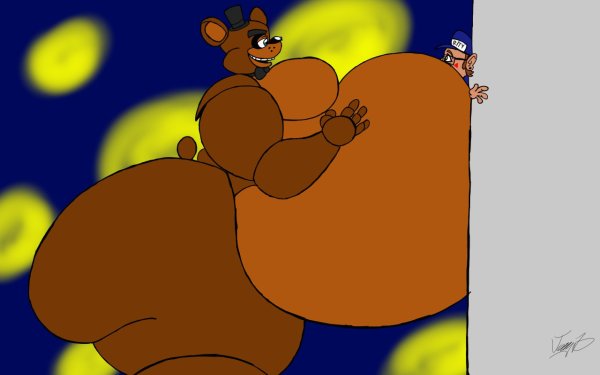 Накаченный мишка Фредди