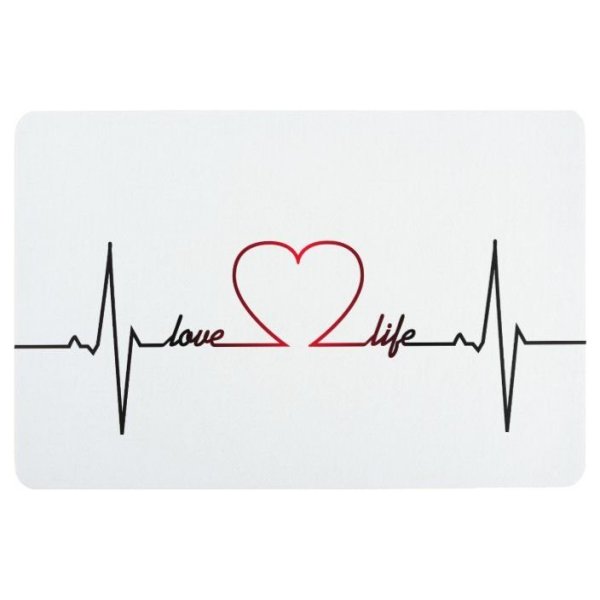 Кардиограмма тату эскиз