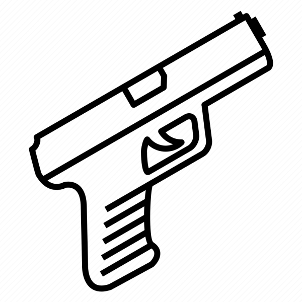 Контур пистолета Глок